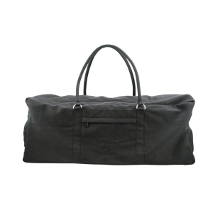 Brede zwarte sporttas van YogaMad. Neem nu handig al je yoga accessoires mee