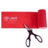 Deze rol weerstandsbanden is ideaal voor studio's die hun klanten hun eigen weerstandsbanden wil geven voor fitness, yoga of pilates. In de weerstand Light en kleur rood. Nu bij Yoga-Pilatesshop