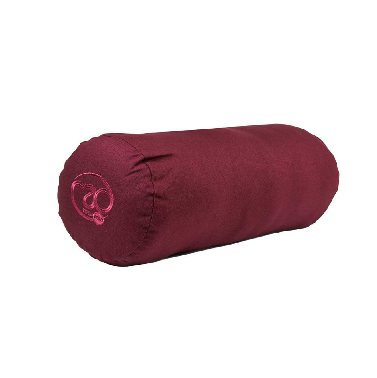 Organische katoenen yoga bolster - pruim