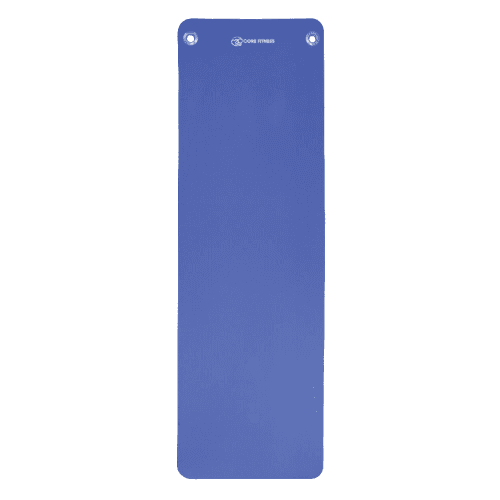 Fitness mat 10 mm blauw voor pilates, yoga en fitness Fitness mat 10 mm blauw voor pilates, yoga en fitness