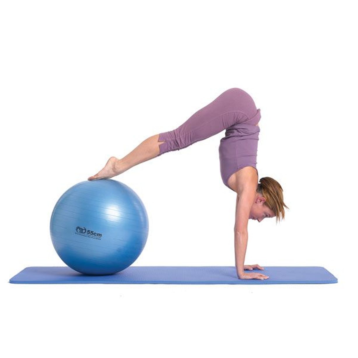 swiss ball kopen voor oefeningen billen en buik 55 cm, 300 kg blauw swiss ball kopen voor oefeningen billen en buik 55 cm, 300 kg blauw