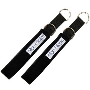 pilates reformer dubbel ring loop straps zijn zowel voor handen als voeten te gebruiken