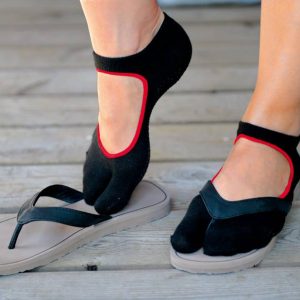 Antislip sokken Sissel met één teen voor pilates en yoga