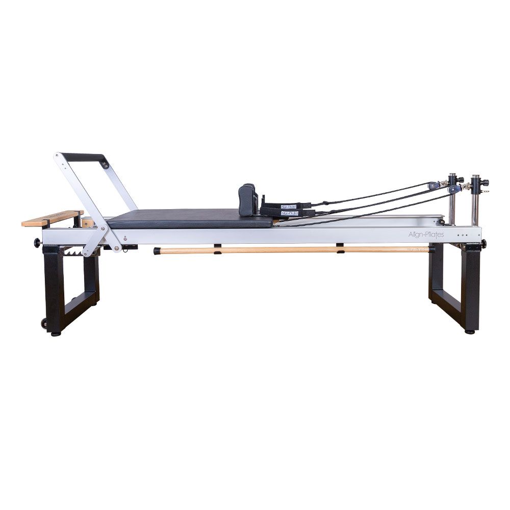 Pilates Reformer met revalidatie verlengpoten van 64 cm