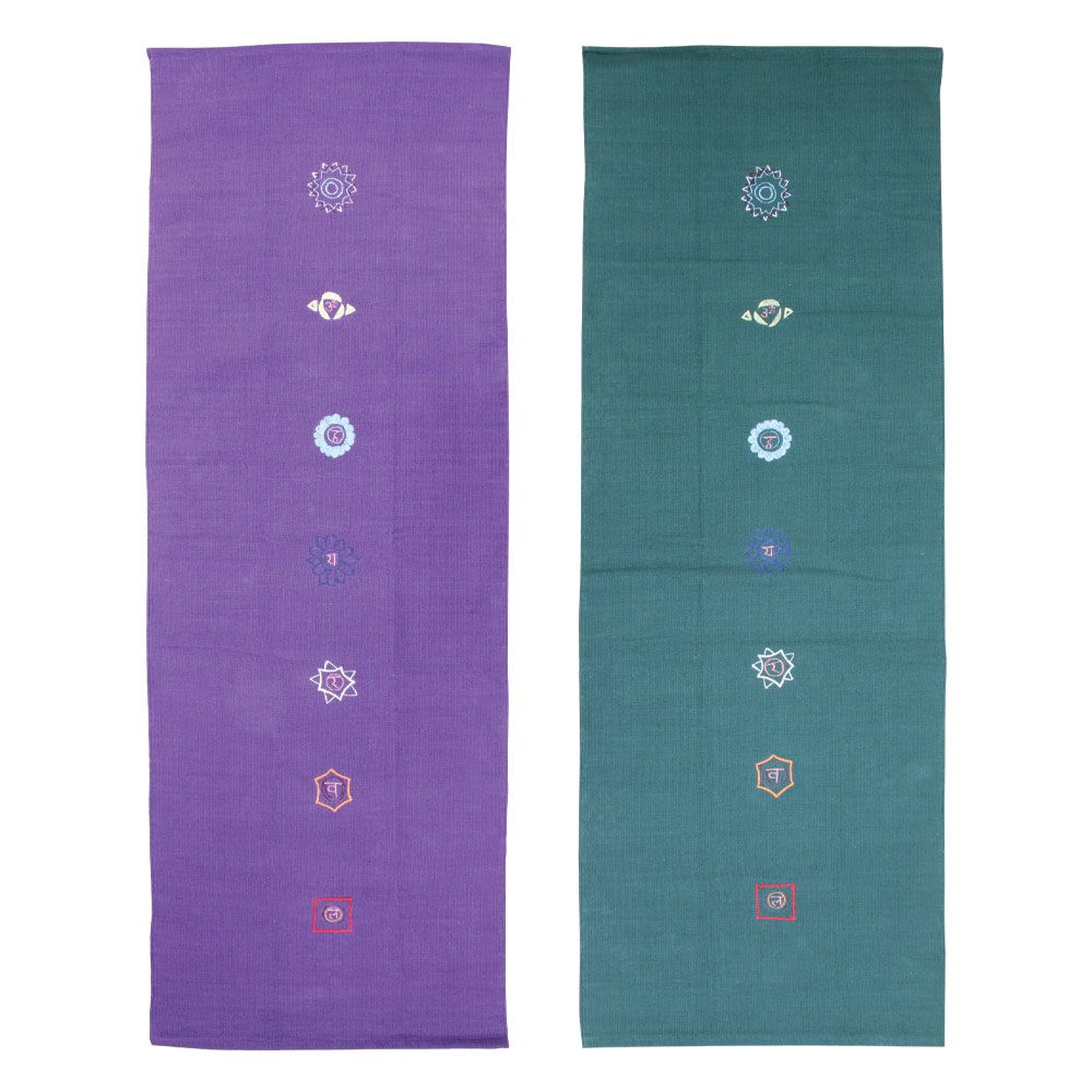 Katoenen yoga deken chakra in de kleur groen. De originele Indiase yoga mat! Katoenen yoga deken chakra in de kleur groen. De originele Indiase yoga mat!