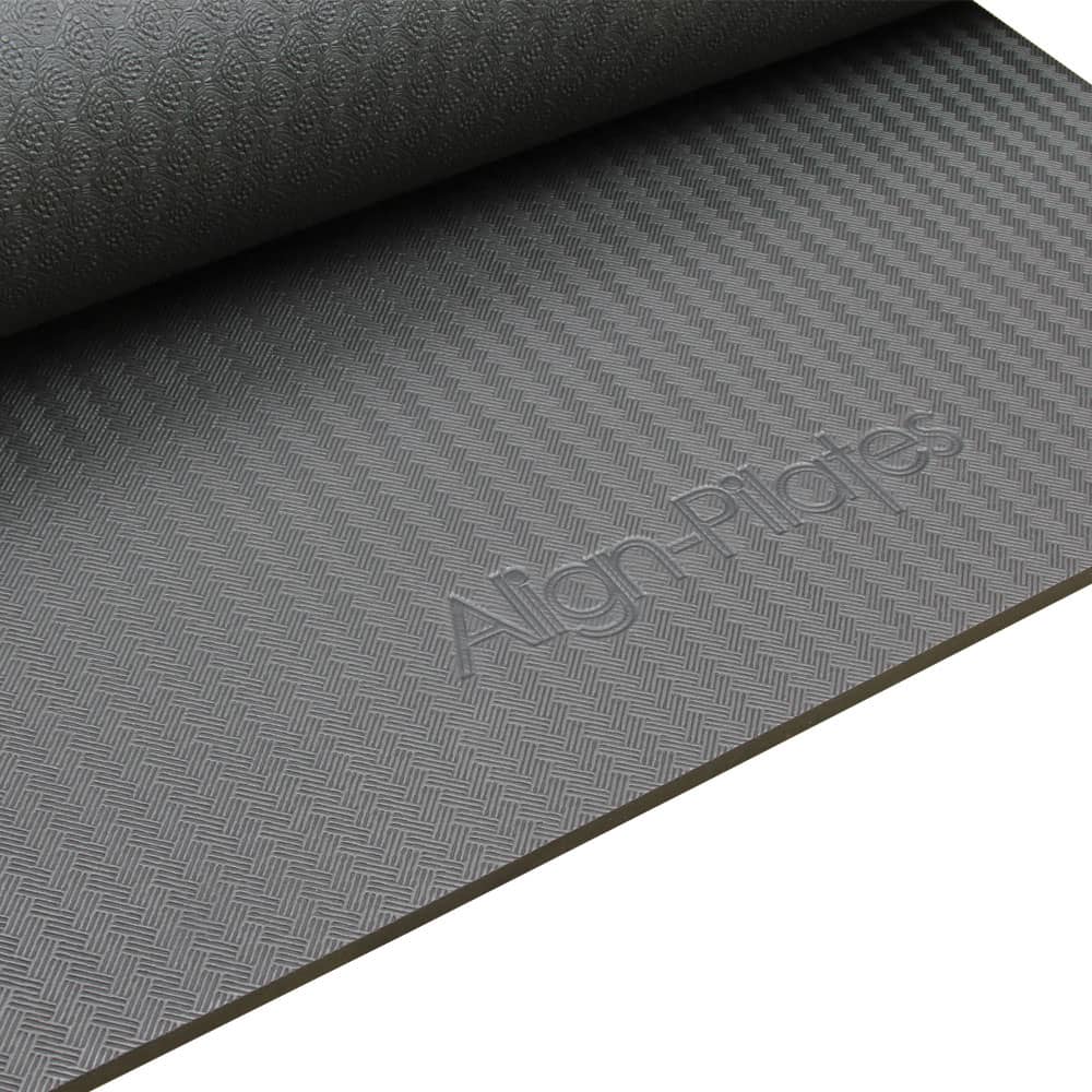 Dikke pilates mat kopen van 10mm van align-pilates online bij yoga-pilatesshop grijs Dikke pilates mat kopen van 10mm van align-pilates online bij yoga-pilatesshop grijs