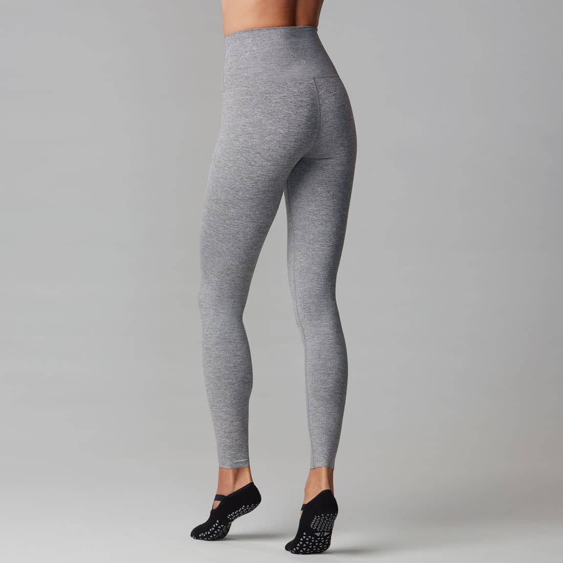 High waste sportlegging van Tavi Noir in heather grey High waste sportlegging van Tavi Noir in heather grey