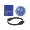 sport set pilates atributen op Yoga-Pilatesshop: weerstandsband, soft ball en pilates ring sport set pilates atributen op Yoga-Pilatesshop: weerstandsband, soft ball en pilates ring