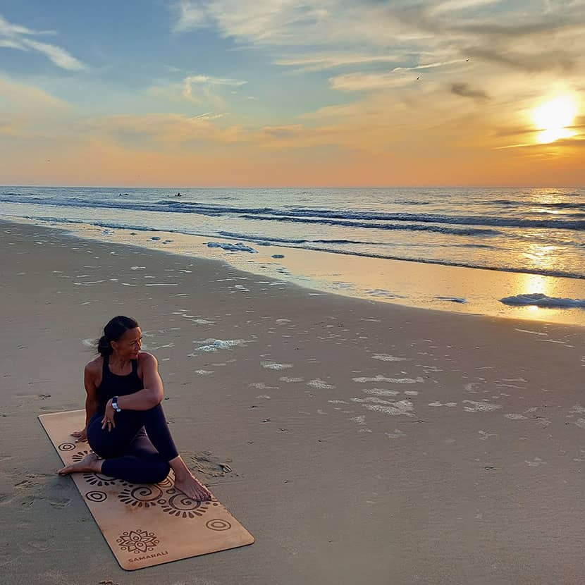 Deze yoga mat is gemaakt van kurk van het merk Samarali én te koop bij Yoga-Pilatesshop.nl! Deze yoga mat is gemaakt van kurk van het merk Samarali én te koop bij Yoga-Pilatesshop.nl!