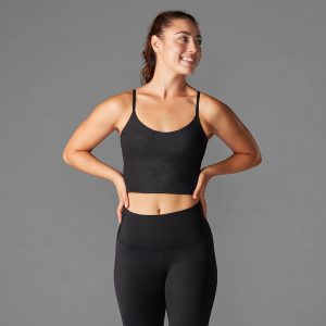Deze Cami Sport BH Tavi Noir bij Yoga-Pilatesshop.nl