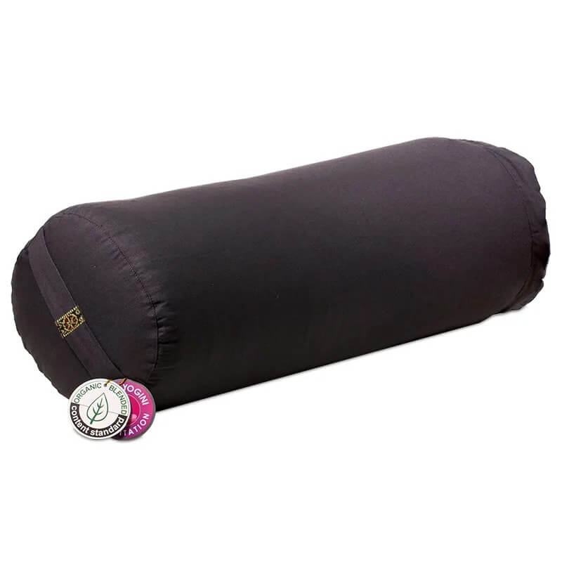 Bolster Kussen Rond Antraciet Yogi & Yogini