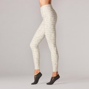 Hoge taille sportlegging in de kleur Sand Stone, nu bij yoga-pilatesshop.