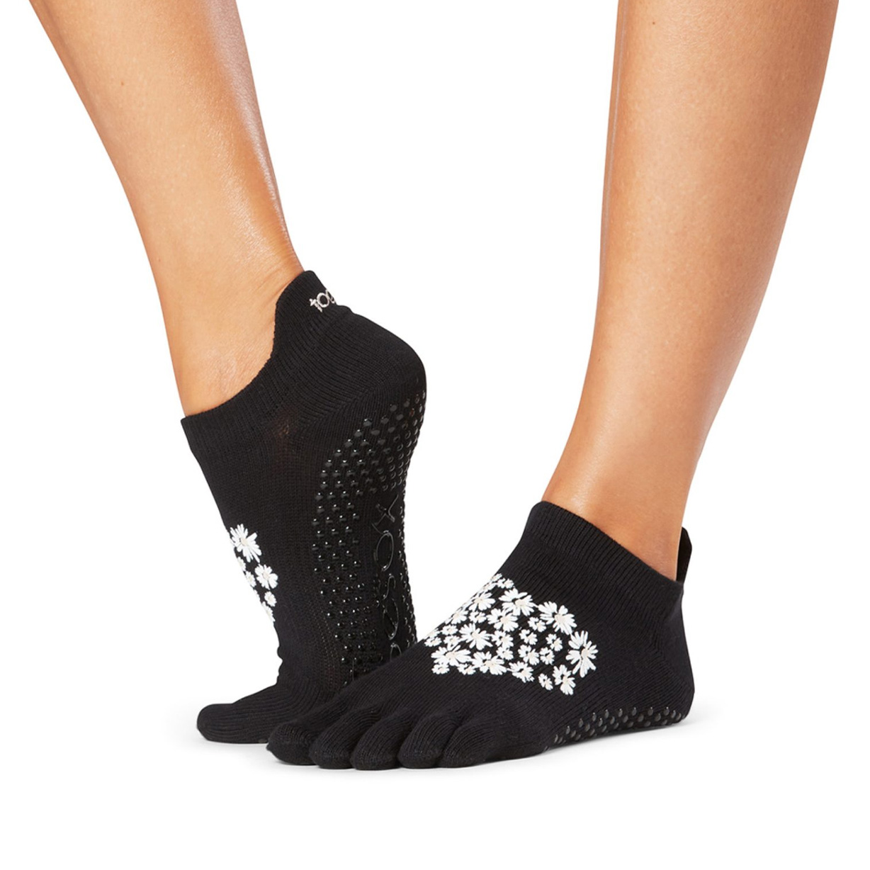 Antislip Sokken Enkel Met Tenen Blooming Love - ToeSox Antislip Sokken Enkel Met Tenen Blooming Love - ToeSox