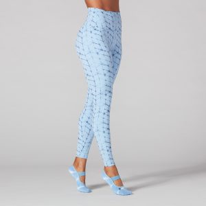 High Waisted Tight Sportlegging Wave Chevron – Tavi Noir