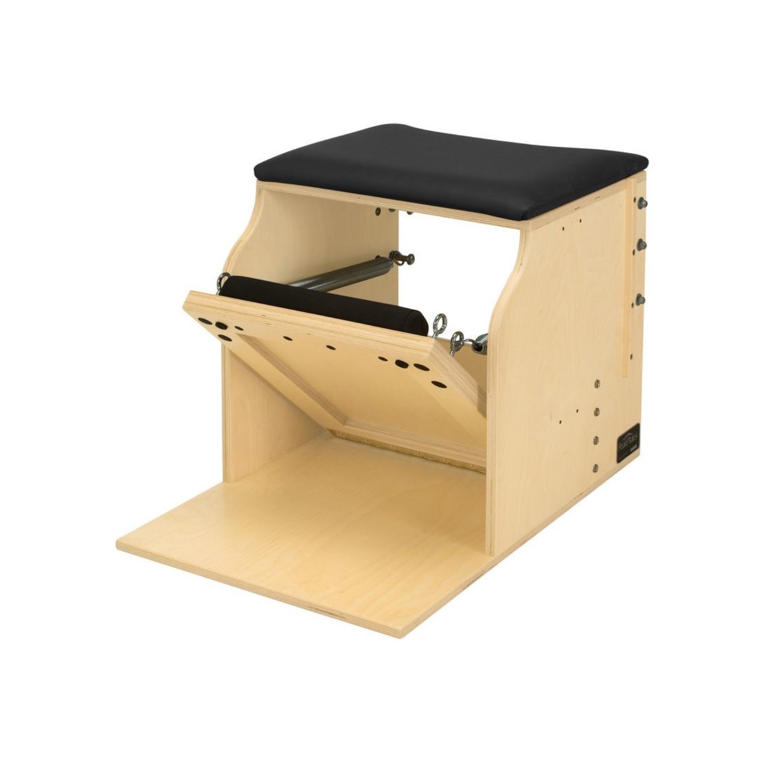 single-pedal-high-low-combination-chair-baltic-birch-black (2) Single Pedal Low Chair - Peak Pilates®