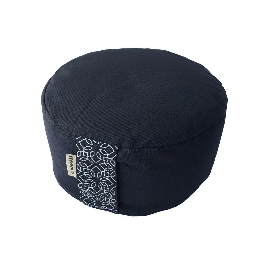 Meditatiekussen Rond Hoog - Marine Blauw