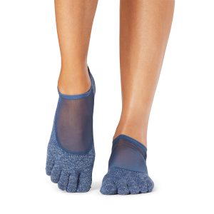 Antislip Sokken Luna Met Tenen Deepwater Shine – ToeSox