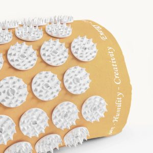 Shakti Spijkermat Kussen Light - Geel