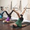 Pilates Springboard met Push-Through Bar