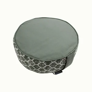 Meditatie kussen flowee in de kleur groen