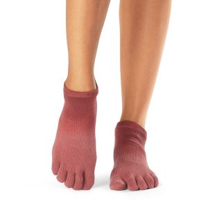 Antislip Sokken Low Rise Met Tenen Mesa Ombre - ToeSox