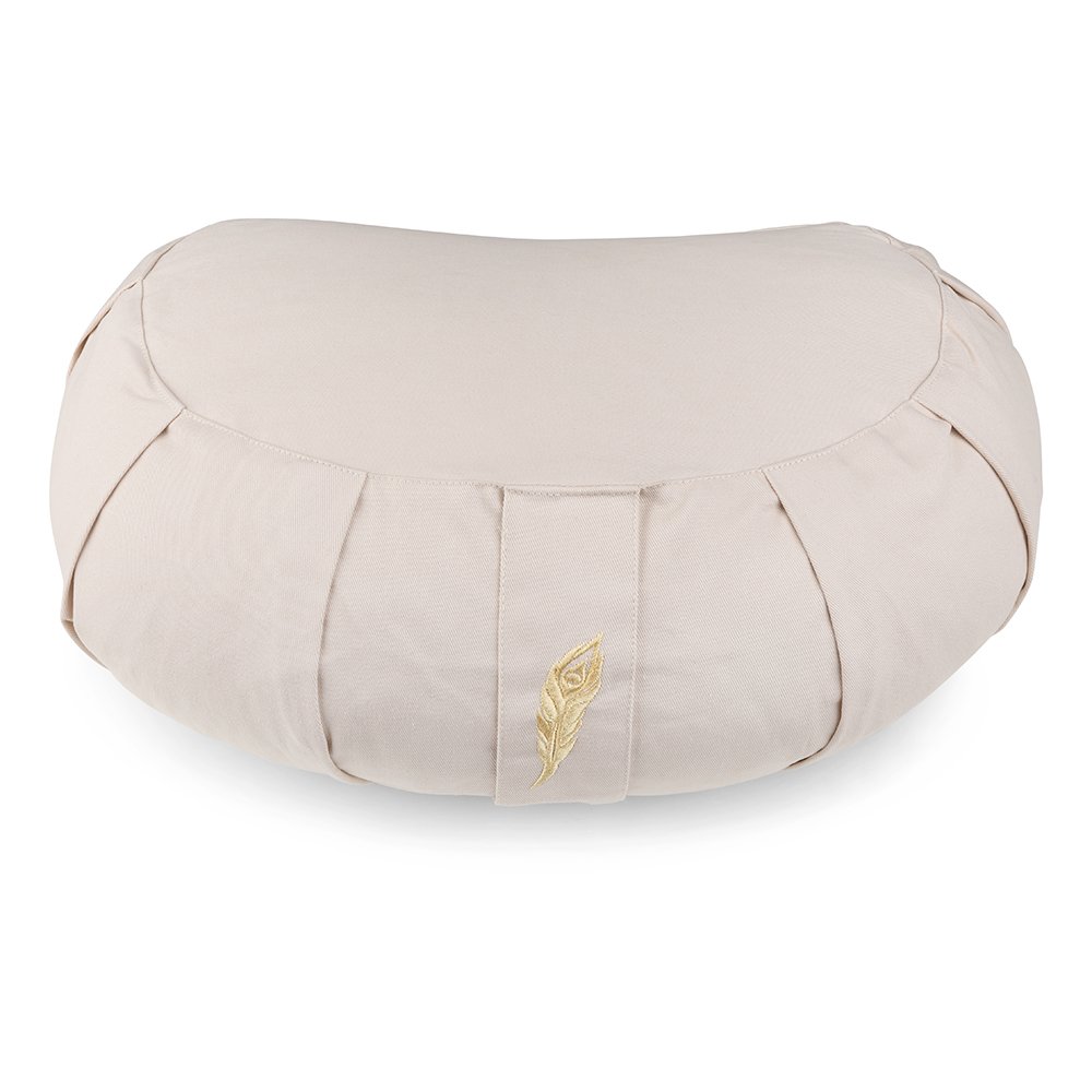 Meditatiekussen Halve Maan van MindBaas - Comfortabel en Aanpasbaar