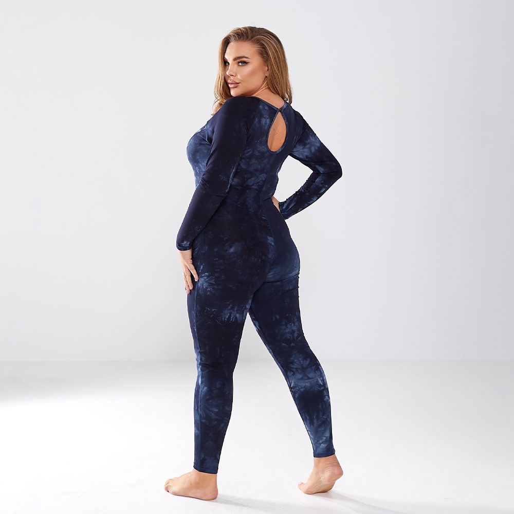 Dit Blauwe Jumpsuit Brunnera van Samarali is nu te koop bij Yoga-Pilatesshop.nl - Nu in maat S,M,L,XL en XXL