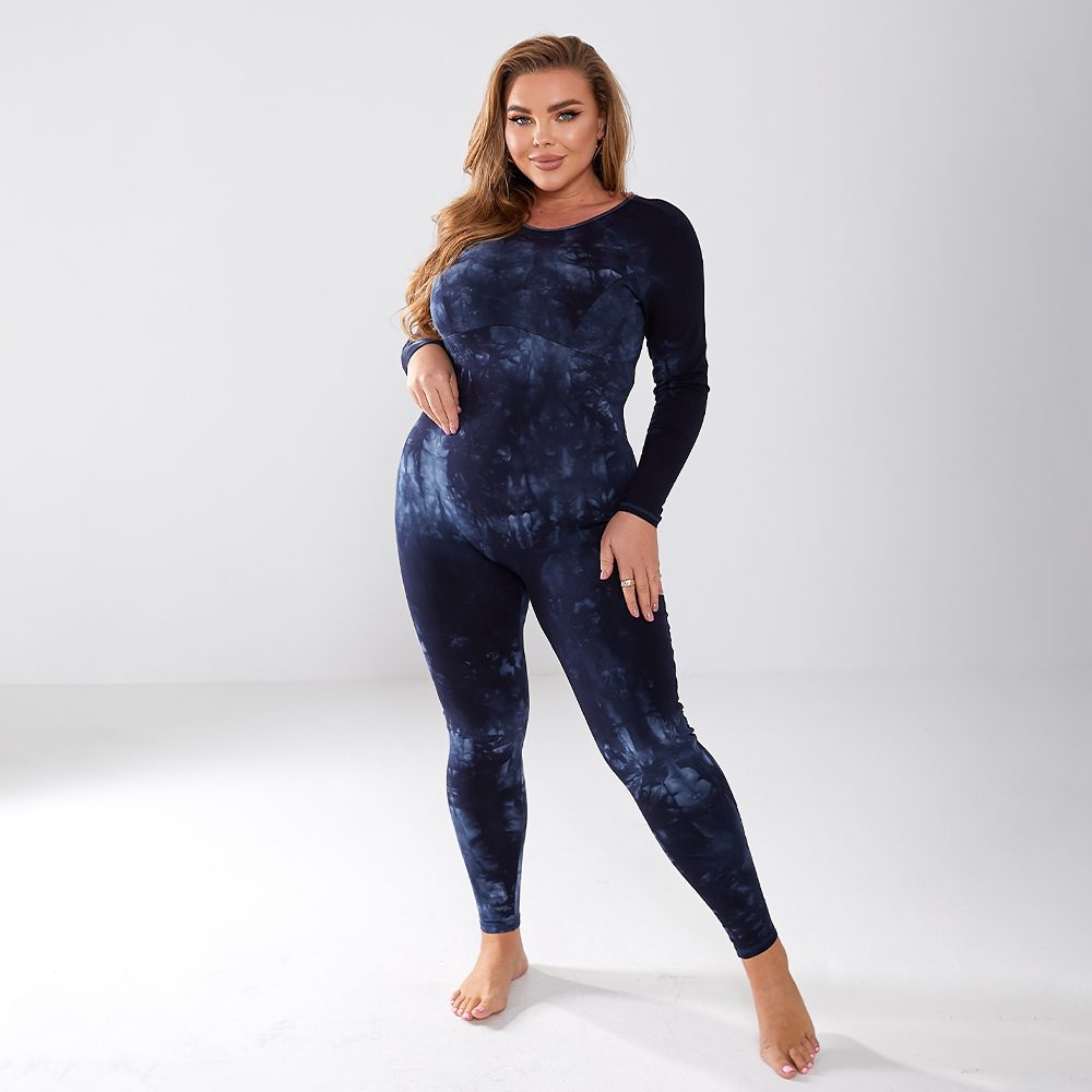 Dit Blauwe Jumpsuit Brunnera van Samarali is nu te koop bij Yoga-Pilatesshop.nl - Nu in maat S,M,L,XL en XXL