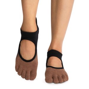 Koop nu de Antislip Sokken Bellarina Met Tenen Clove Ombre van ToeSox Bij Yoga-Pilatesshop