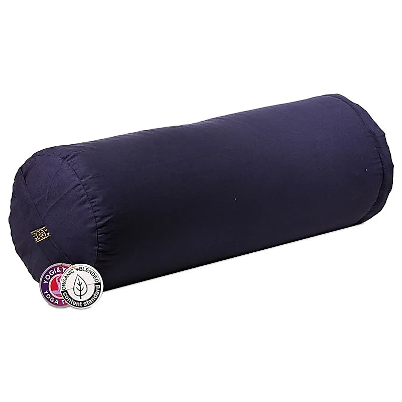 Bolster Kussen Rond Donker Blauw Yogi & Yogini