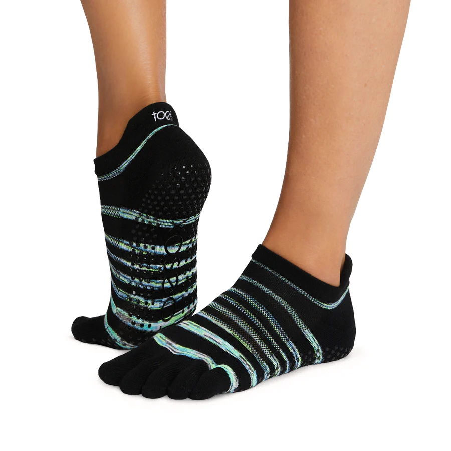 Antislip Sokken Low Rise Met Tenen Tec Pulse - ToeSox Antislip Sokken Low Rise Met Tenen Tec Pulse - ToeSox