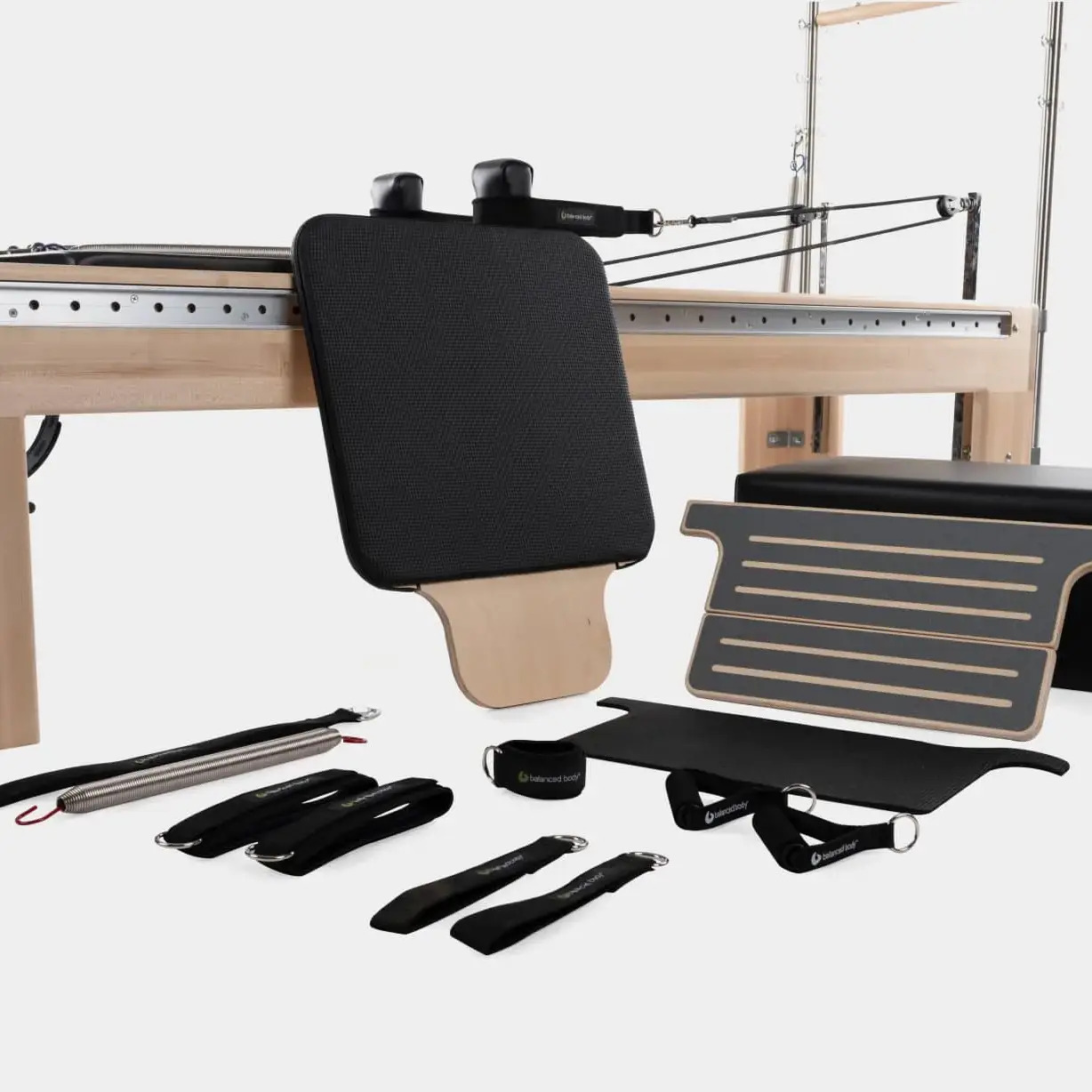 Clinical Reformer met Tower en Mat – Balanced Body Clinical Reformer met Tower en Mat – Balanced Body