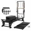 V2 Max Plus™ Reformer Bundle met Hoge Precisie Gearbar (Jet Black) – Merrithew®