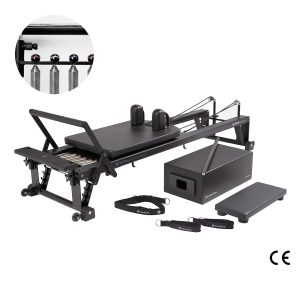 V2 Max™ Reformer Bundle met Hoge Precisie Gearbar (Jet Black) - Merrithew®