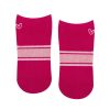 Antislip Sokken Low Rise Fuschia Stripe – MoveActive