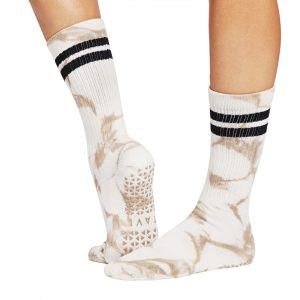 Antislip Sokken Kai Camel Tie Dye - Tavi Noir