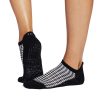 Draag deze antislip sokken Savvy Houndstooth van Tavi Noir voor alle activiteiten op blote voeten zoals yoga. Nu voordelig bij Yoga-pilatesshop.nl! Antislipsokken van Tavi Noir in Houndstooth.