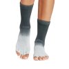Antislip Sokken Crew Met Open Tenen Snowpack - ToeSox Antislip Sokken Crew Open Tenen Snowpack - ToeSox