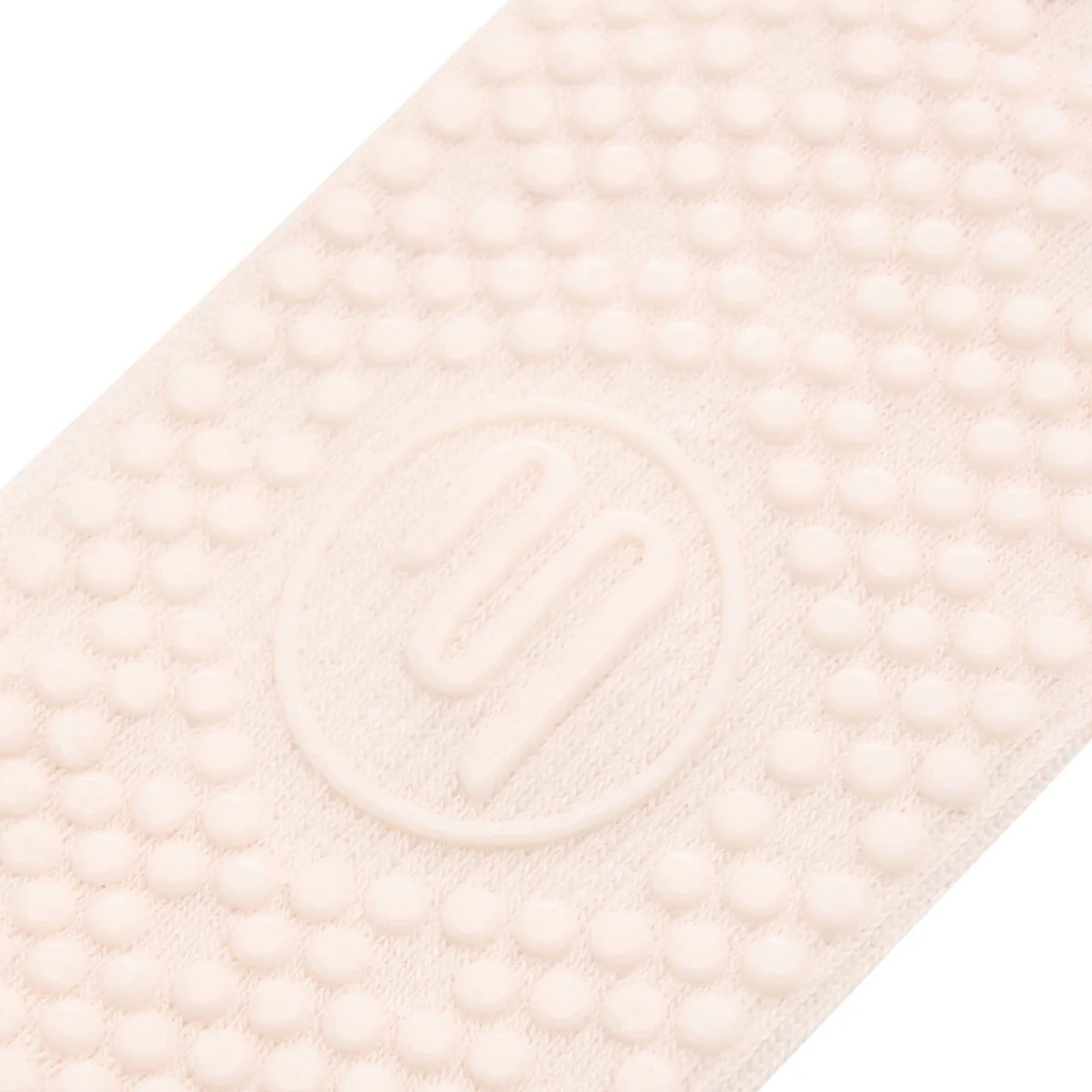 Antislip Sokken Crew Ribbed Sporty Stripe Blush - MoveActive - Nu Bij Yoga-Pilatesshop Antislip Sokken Crew Ribbed Sporty Stripe Blush - MoveActive