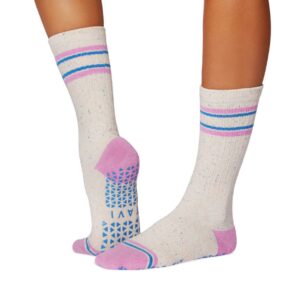 Antislip Sokken Kai Paradise Navy Stripe - Tavi Noir