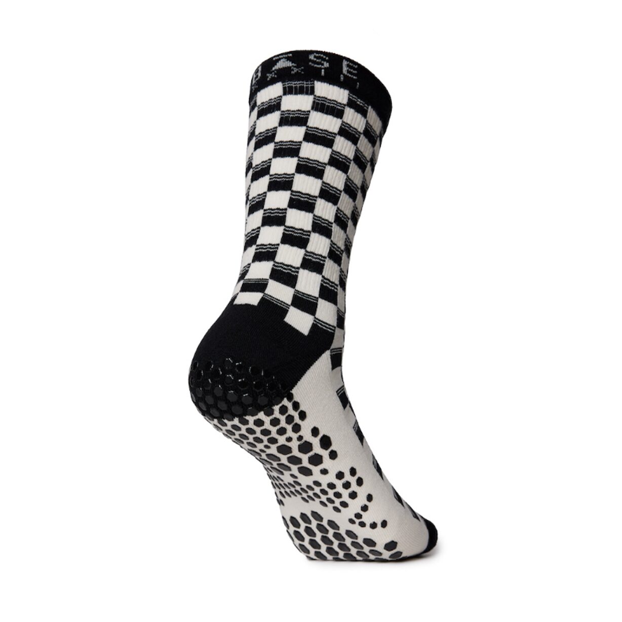 Antislip Sokken Mannen Crew Checkers - B33 Antislip Sokken Mannen Crew Checkers - Base33