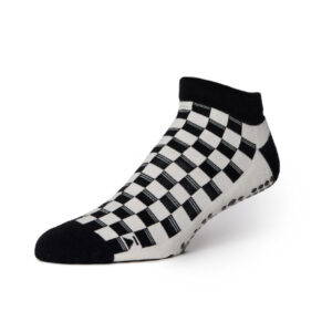 Antislip Sokken Mannen Low Rise Checkers - Base33