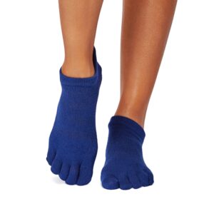Antislip Sokken Low Rise met Tenen Deep Navy - ToeSox