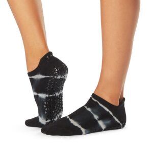 Antislip Sokken Savvy Black Wavy Stripe - Tavi